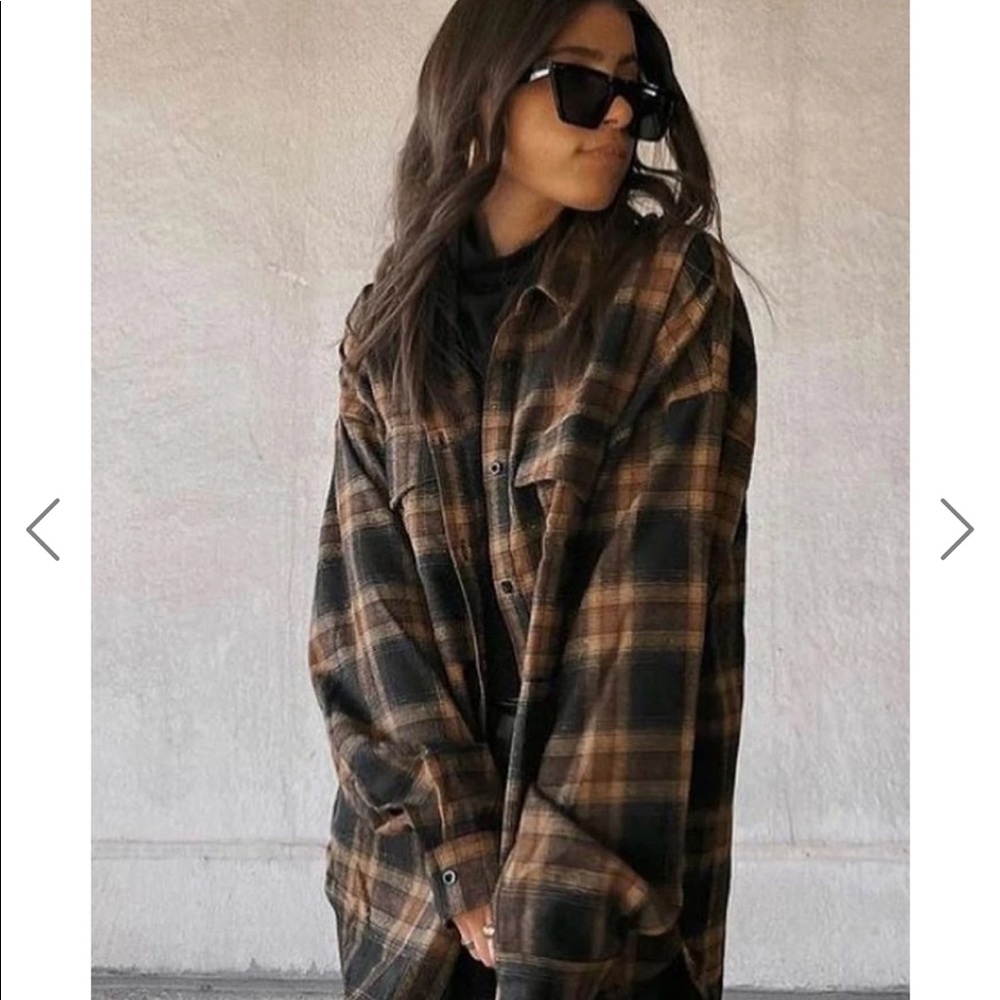12th Tribe Oversized Flannel